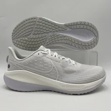Mens Size 11.5 Nike Vomero 17 White Platinum Tink Running Sneakers FB1309 101