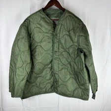 US Military Cold Weather Field Coat Liner Mens Large NSN 8415 00 782 2889