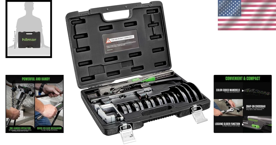 Compact Bender Kit with Reverse Bending Attachment - Image 2 of 4