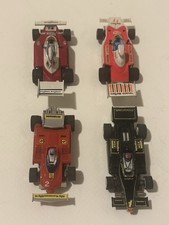 4 AFX vintage 1970  s - 80  s Clean  NEAR PERFECT  G-Plus aurora ho scale SLOTCARS