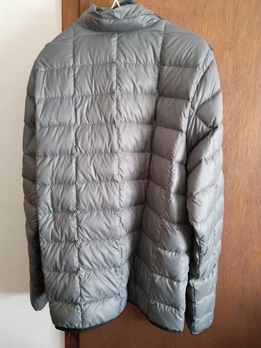 REI Co-op Down Jacket Black Mens XL 650-Fill Puffer Full Zip Lightweight 154167 image 2