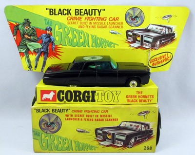 Corgi Toys 1966 : Black Beauty Du Frelon Vert (réf.268, Avec Boîte, état D'usage)