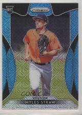 2019 Panini Prizm Blue Mojo Prizm 203/399 Myles Straw #96 Rookie RC fm0