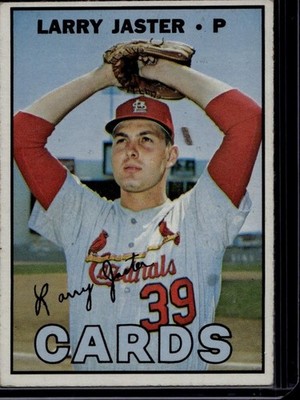 1967 Topps #356 Larry Jaster (Excellent) (C)