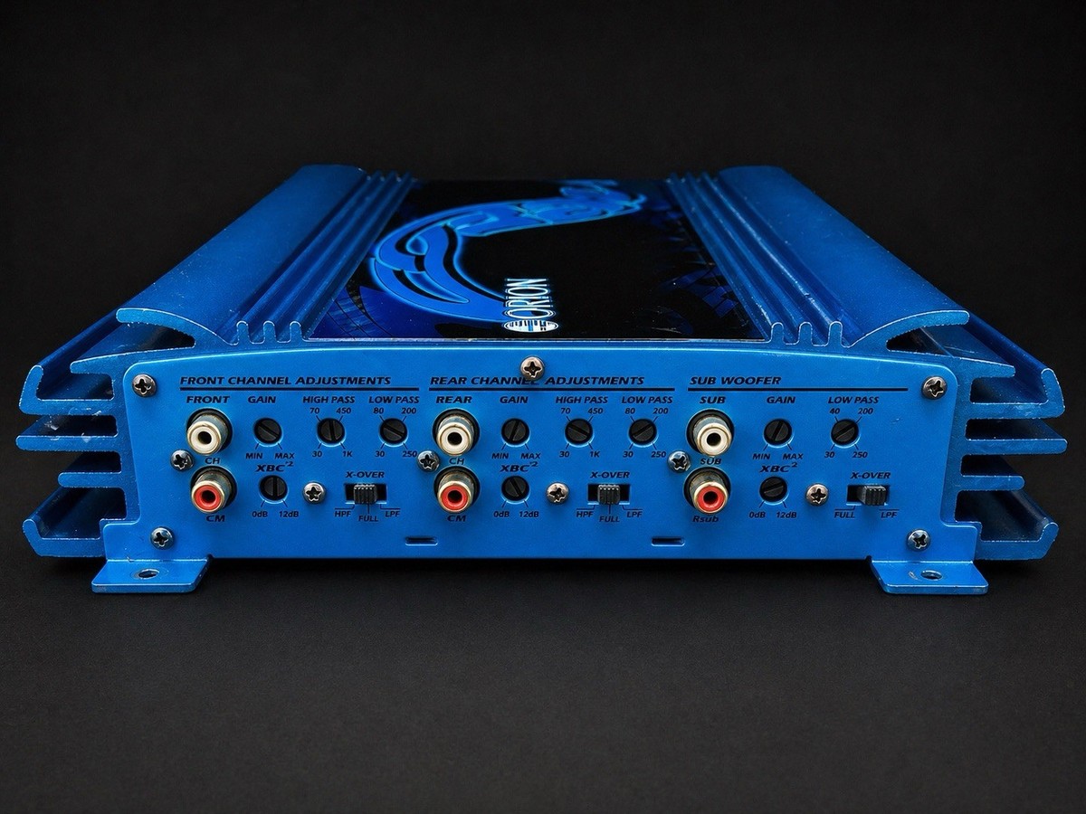 Orion CS5500.5 5-Channel Car Audio Amplifier Blue Model CS5500.5 