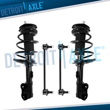 2.5L Front Struts Coil Springs Assembly Sway Bars for 2012 - 2017 Toyota Camry