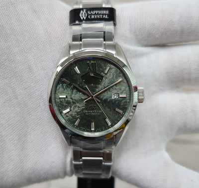 Orient Star RE-BX0006E Special Edition ''Perseids'' F8 Green Dial 40mm Herrenuhr