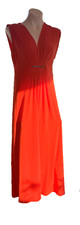 Michael Kors Women's Sleeveless Dress L Pink Peach NWT Formal Cocktail Elegant