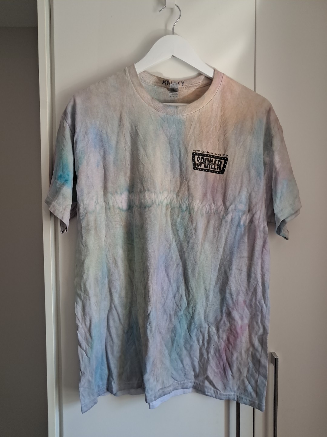 Tie dye t shirt women Pumc Children’s Camp 2024