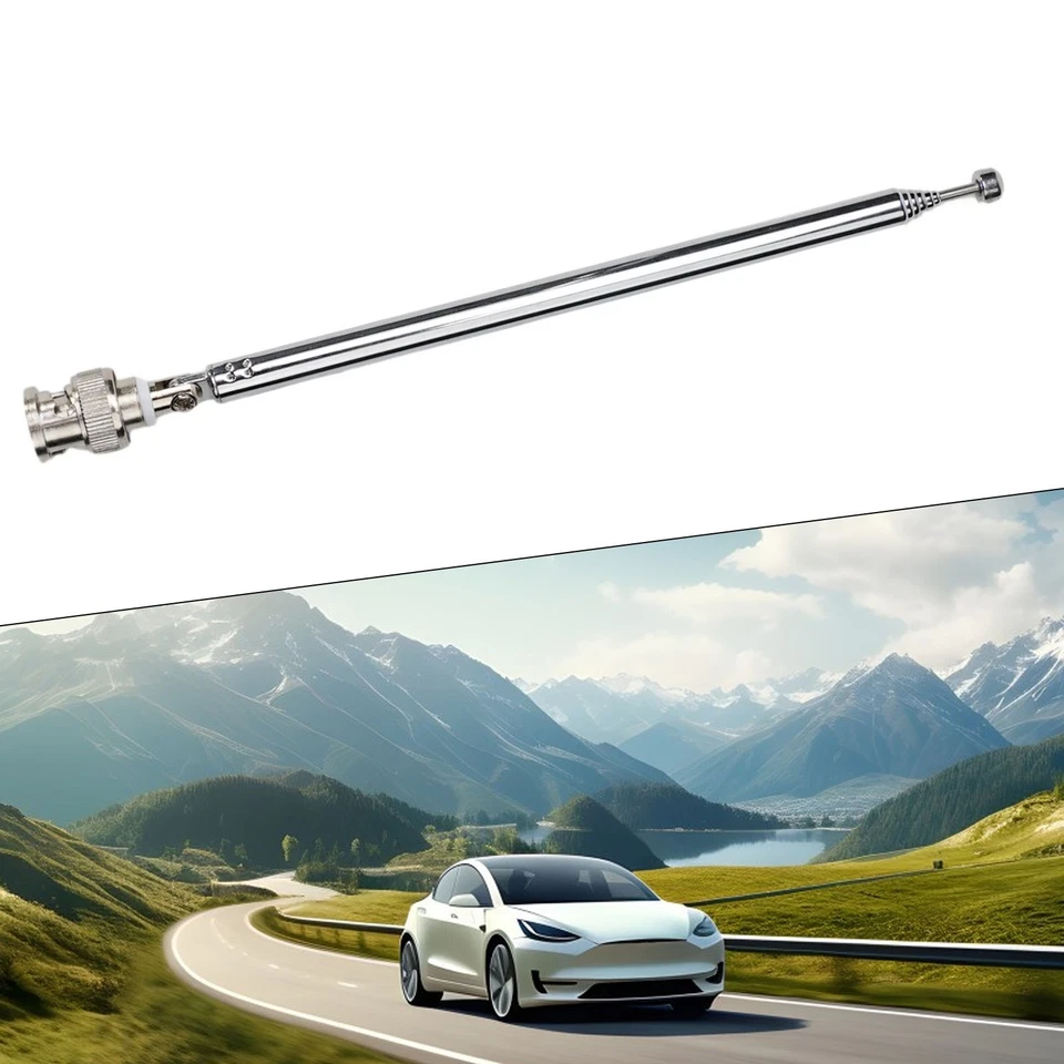 Neu Scannerantenne Teleskop-BNC BNC-Stecker Omnidirektional 20-1300 MHz - Bild 2 von 4