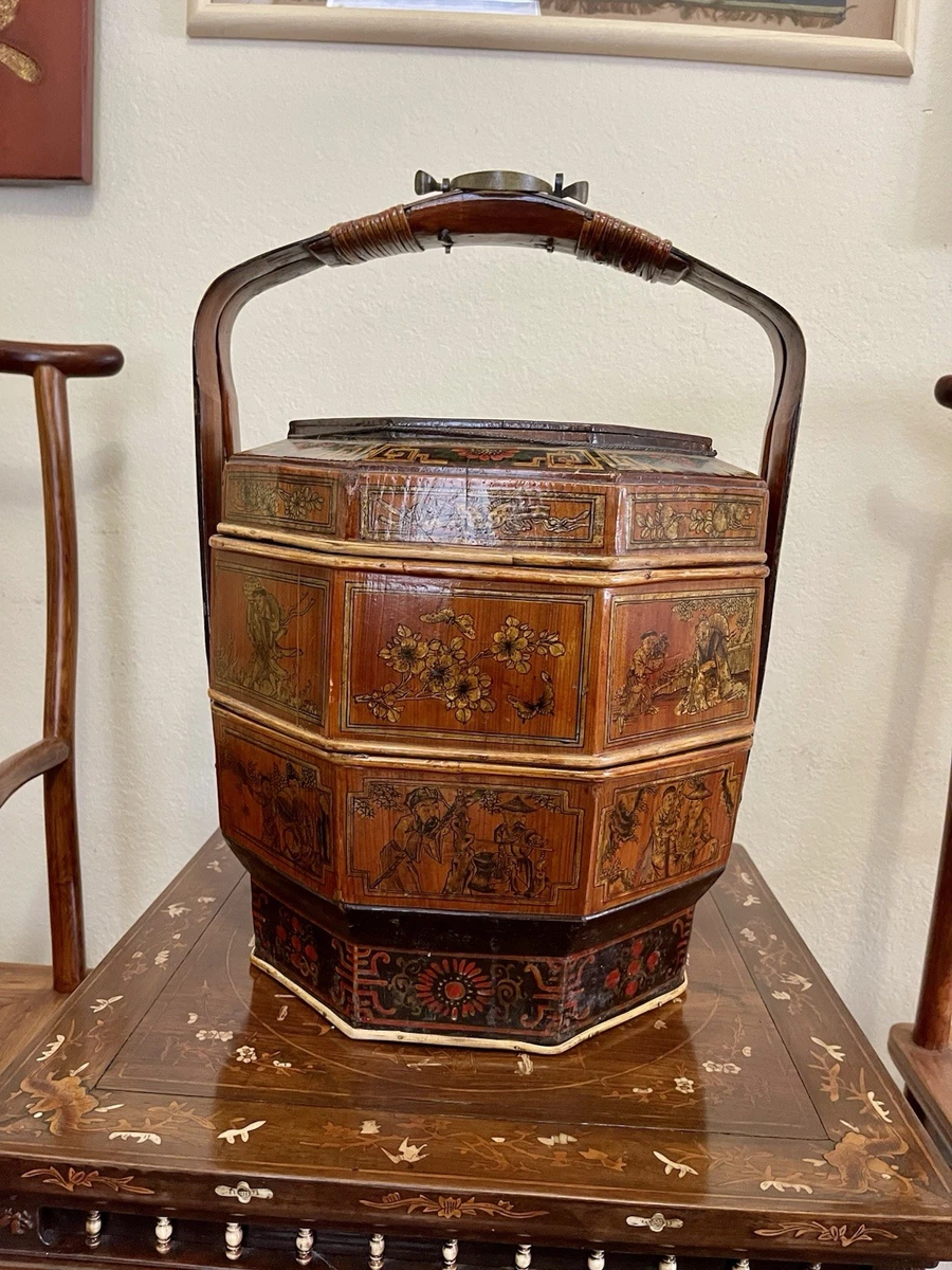 多色中国古董篮子| eBay