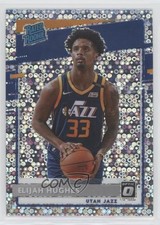 2020 Panini Donruss Optic Rated Rookie Fast Break Holo Prizm Elijah Hughes s3g