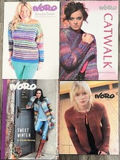 Noro Knitting Magazine Lot Of 4 Jane Ellison, Sweet Winter Claudia Wersing