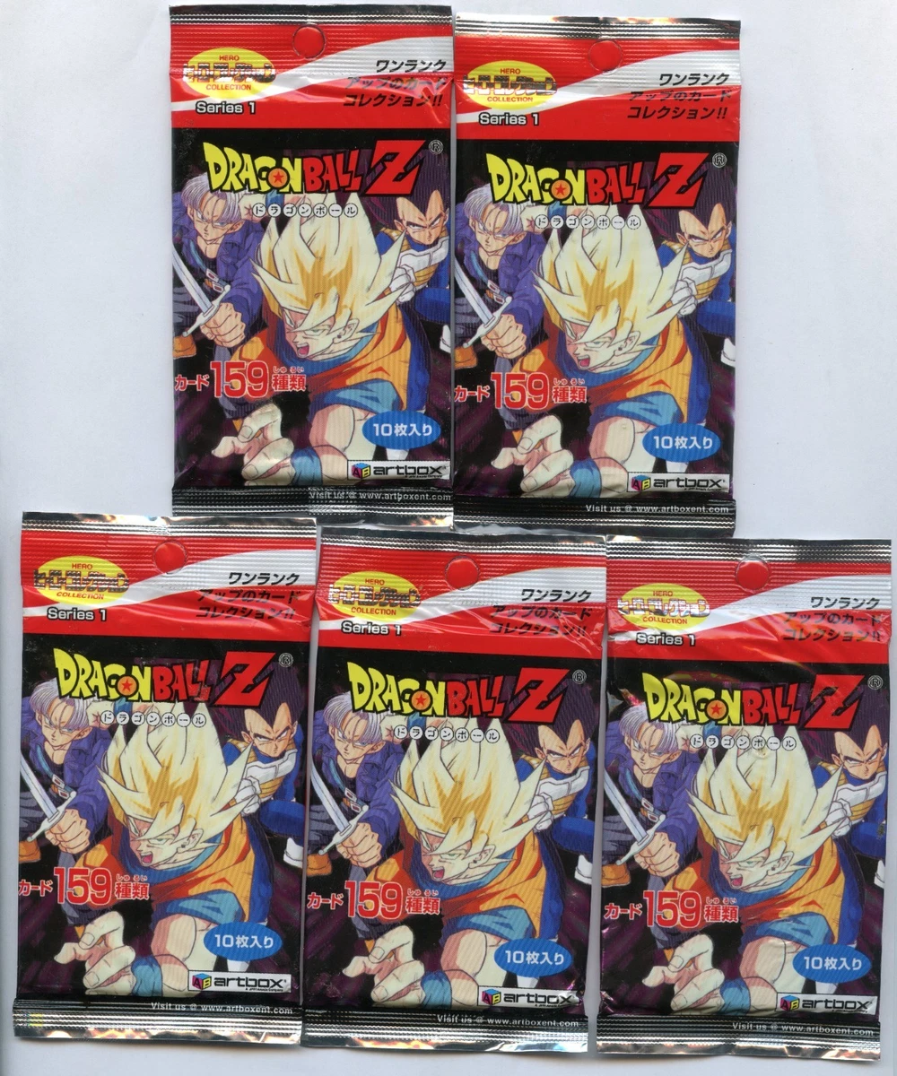Dragon Ball Z TCG Sealed Collectible Card Game Packs for sale - eBay