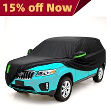 Suv Car Cover Waterproof All Weather Universal Fit Outdoor Rain Sun Dust Proof