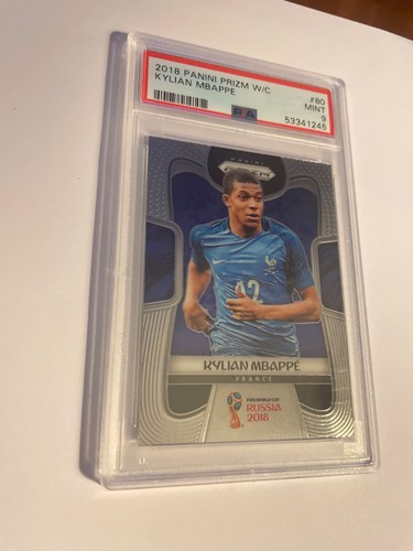 2018 Panini Prizm W/C Kylian Mbappe FIFA WORLD CUP France-MINT 9
