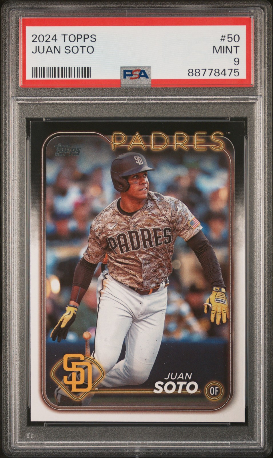 2024 TOPPS #50 JUAN SOTO PSA 9