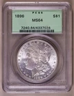 1896-P Morgan Dollar PCGS MS64 OGH ***RARE ORIGINAL OLD GREEN HOLDER***