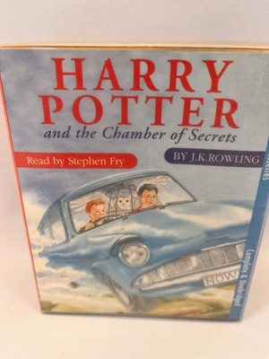 HARRY POTTER AND THE CHAMBER OF SECRETS, AUDIO BOOK, 6 CASSETTES Stephen Fry, UK