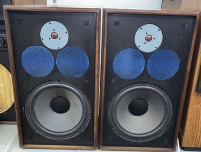Jensen Model 5 Speakers -12  3Way- Sonodome Tweeters - NEW FOAM -Fair Cosmetic