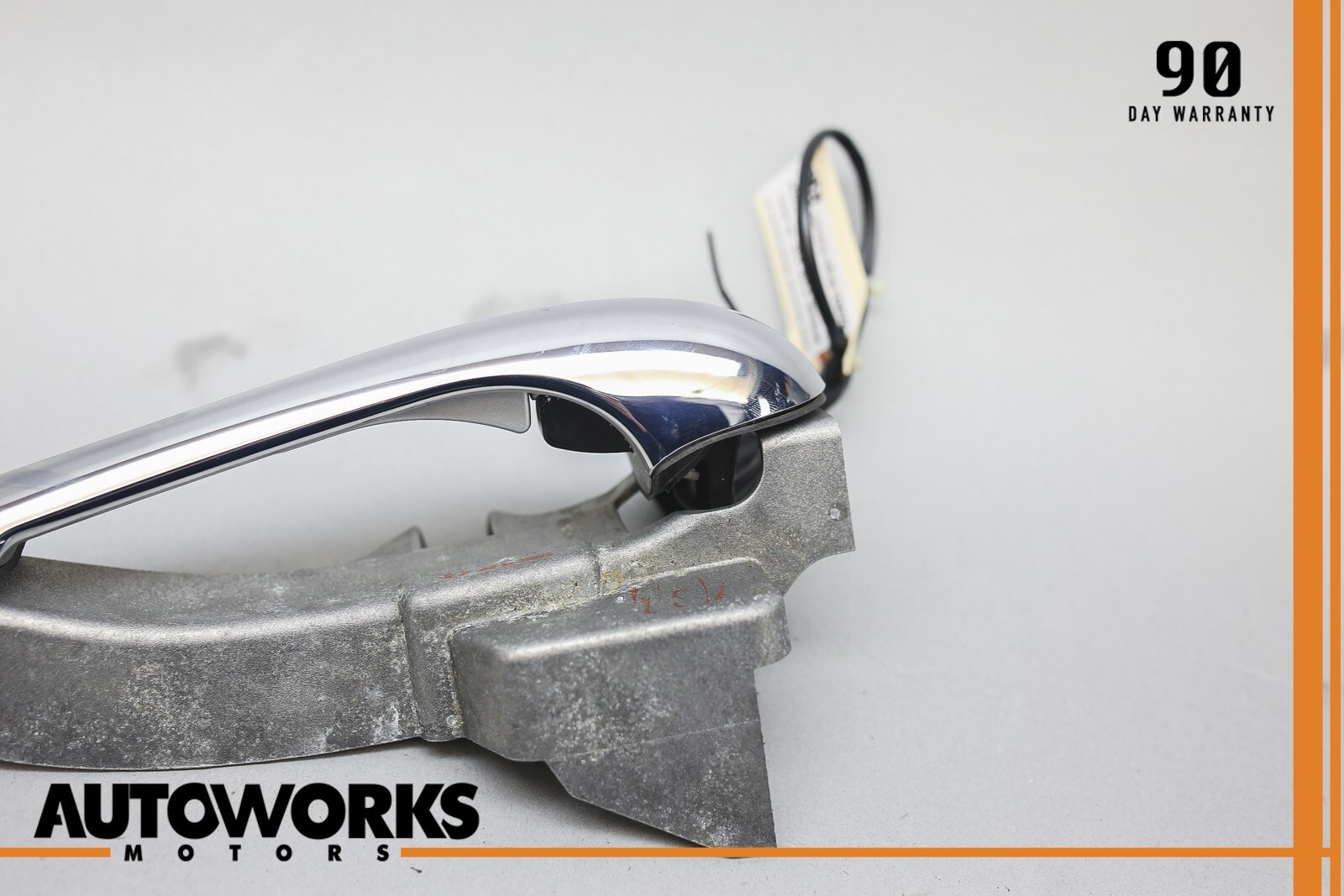 03-13 Maserati Quattroporte M139 Rear Right Side Exterior Door Handle Chrome OEM