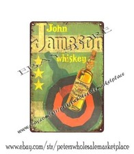 Irish WHISKEY bar pub club metal tin sign tin restaurant pub sale Ireland