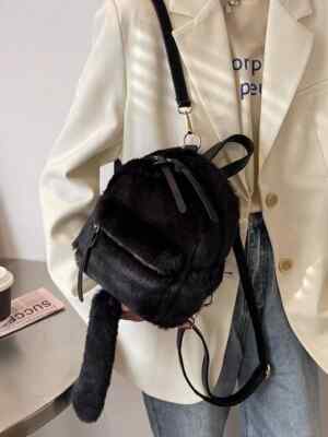 HABXNJF Zaino impermeabile da donna, borsa per cambio ghepardo, zaino