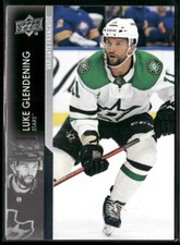 2021-22 UD Extended Series Base French #557 Luke Glendening Dallas Stars