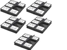 Lot of 5 5Pcs Memory Card Case Foldable With 12 Slot For SD SDHC Micro HD Card