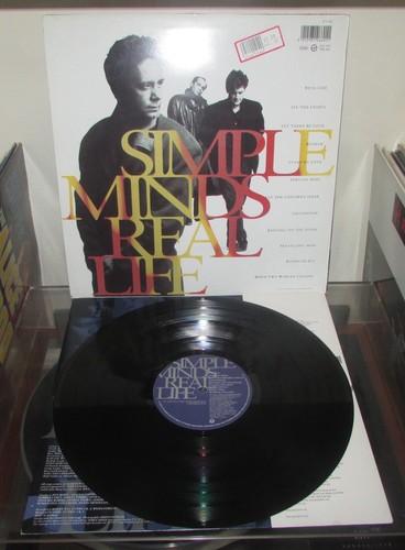 SIMPLE MINDS Real Life ORIG 1st UK VIRGIN 1991 + Inner EXCELLENT - Picture 6 of 12