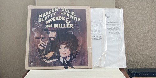 McCabe & Mrs. Miller (1971) Letterbox LASERDISC Robert Altman NOT A DVD - Picture 7 of 7