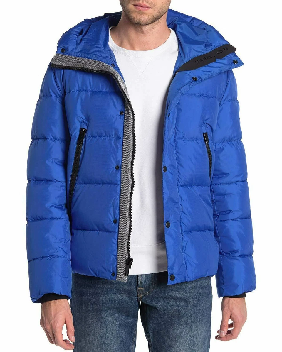 Michael Kors Mens Oakfield Water Resistant Hooded Jacket Medium
