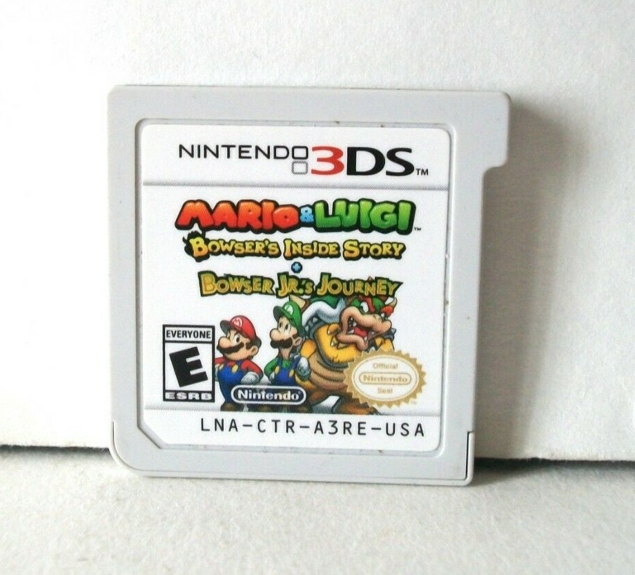 Mario and Luigi Bowser's Inside Story Nintendo 3DS Game RPG Bowser Jr's  Journey