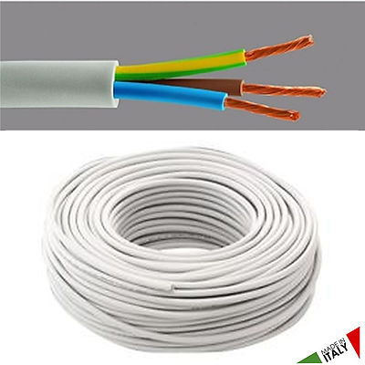 ELECTRIC CABLE MULTIPOLAR FROR 3X2,50 3g2,50 UNSHIELDED 450/750V HANK 100 METERS