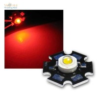 10 X Hochleistungs Led Chip 1W Rot Highpower Star Leds