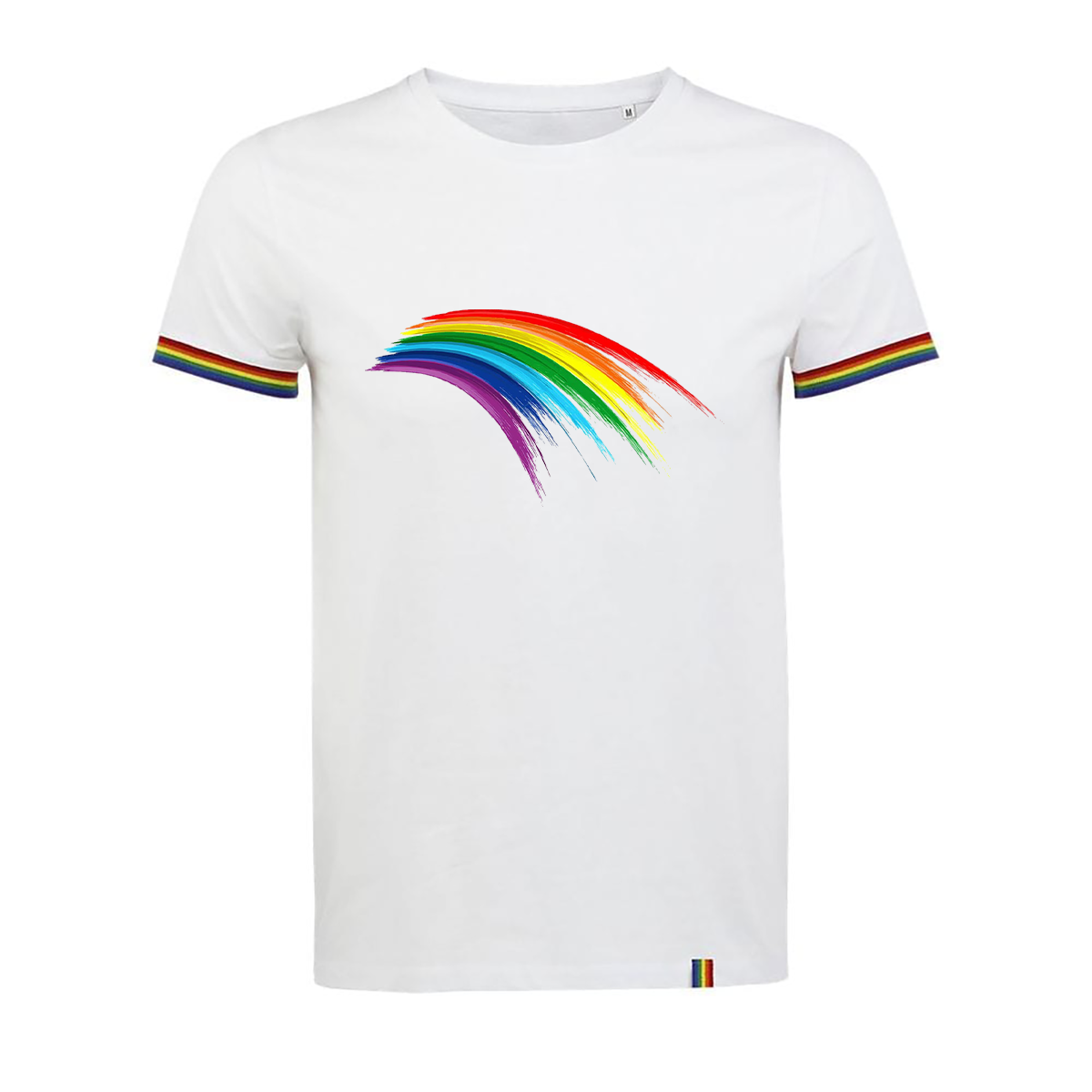We Rise Together Black Lgbt Gay Pride Support Lgbtq Parade Mens Back Print T-shirt