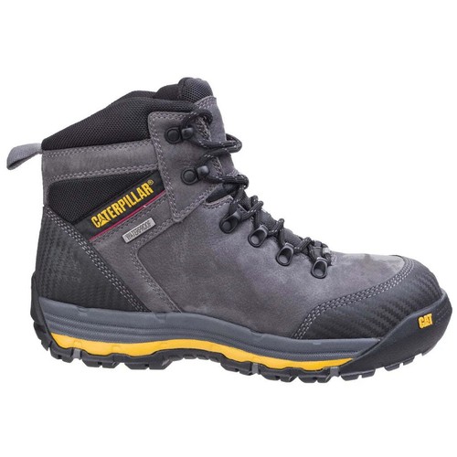 Caterpillar Men's Munising Safety Boots Grey - Picture 2 of 4
