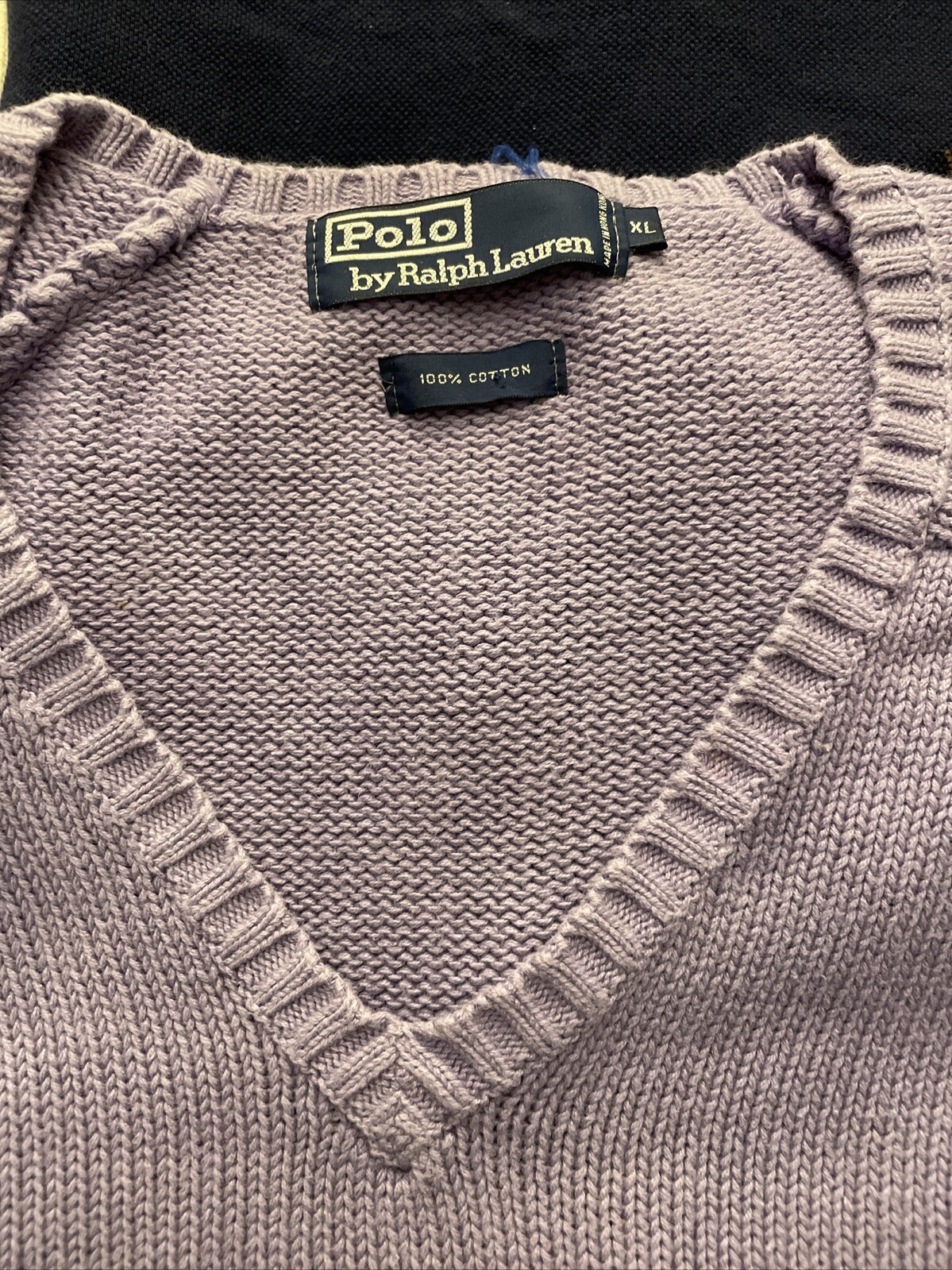 PONY Polo Ralph Lauren assortita LOTTO DI 8 maglioni e felpe manica lunga S L XL