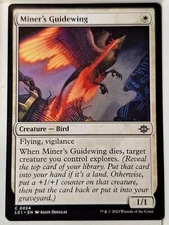 Miner's Guidewing - The Lost Caverns of Ixalan - Magic the Gathering MTG Nice!