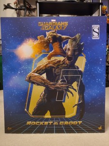 hot toys rocket and groot