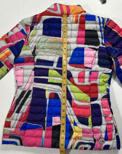 Colmar Girl’s Down Quilted Puffer Coat Size 12 EUC Zip Pockets - Picture 15 of 16