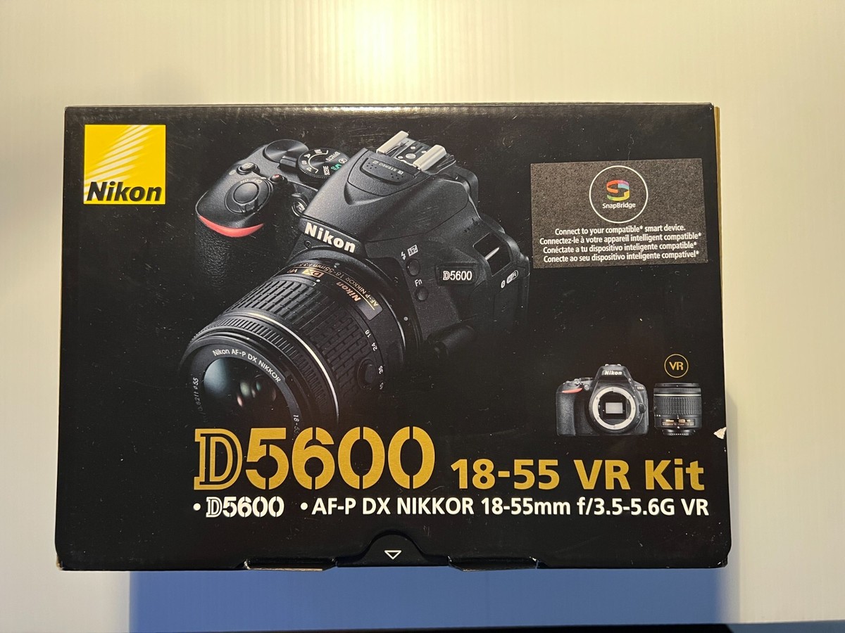 Nikon D5600+NIKKOR 18-55ｍｍ F3.5-5.6G VR Amazon Canada: NIKON D5600 AF-P DX NIKKOR 18-55mm f/3.5-5.6G