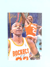 1995-96 FLAIR CLYDE DREXLER #49 BASE CARD HOUSTON ROCKETS