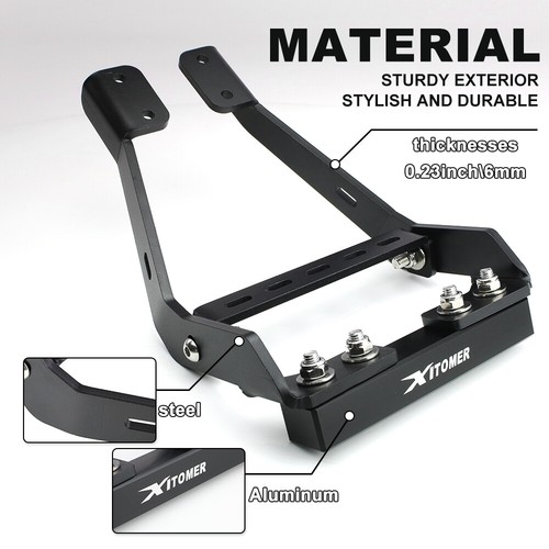 12 Bar Steel Scrape Bars Stunt Guard Fit For Yamaha FZ-07 / MT-07 2014-2025 - Foto 6 di 15
