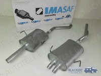 Imasaf Auspuff Ab Kat für Renault Gran Espace 2.2 Dci 2000-2002 | MSD + ESD