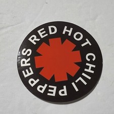 Red Hot Chili Peppers Band Logo Music Vinyl Round Sticker New 2.5"