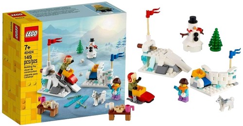 §s§ LEGO Creator Holiday - Rare - 40424 Winter Snowball Fight - New
