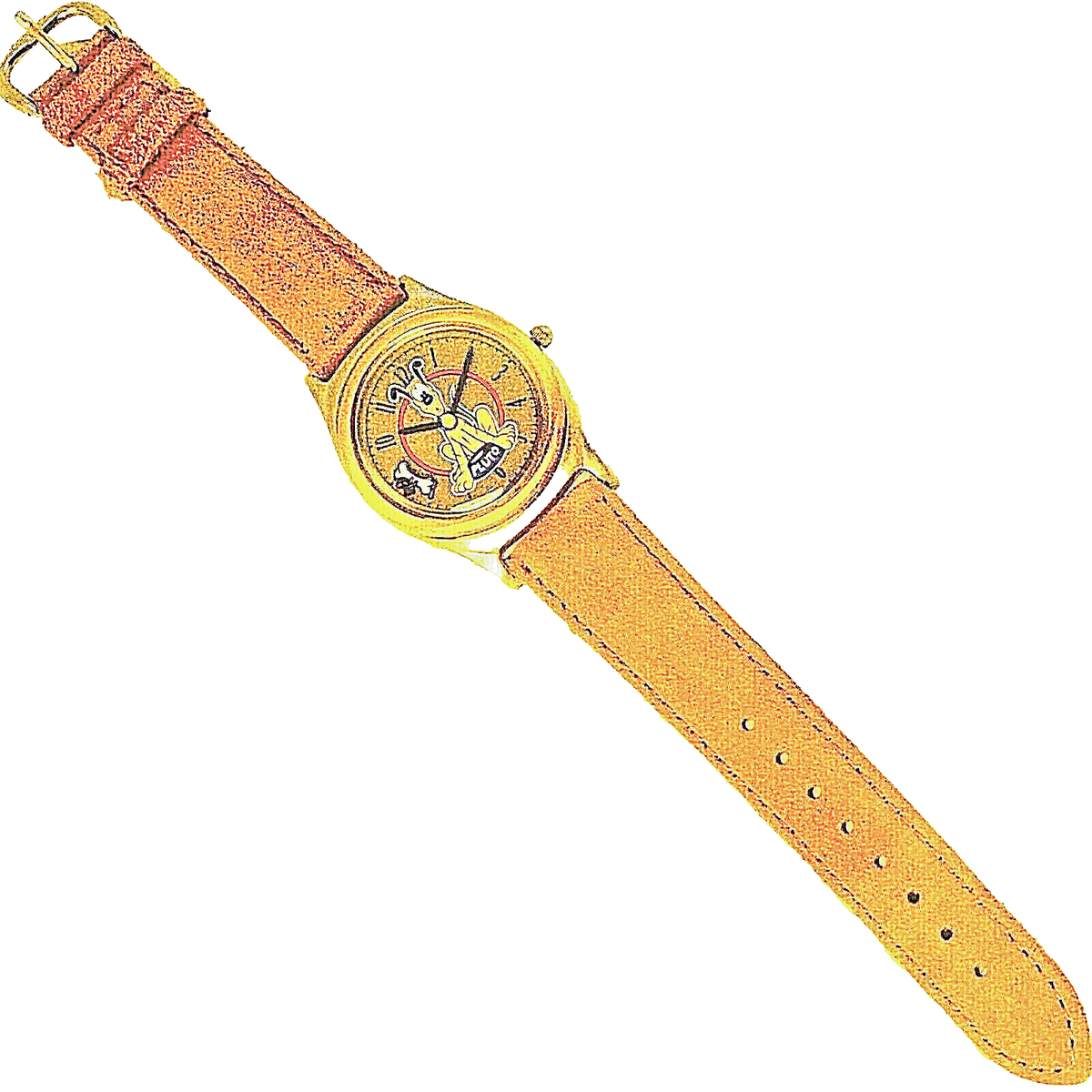 Pluto Disney Store Unworn NIB, Rotating Bone On Seconds Disk