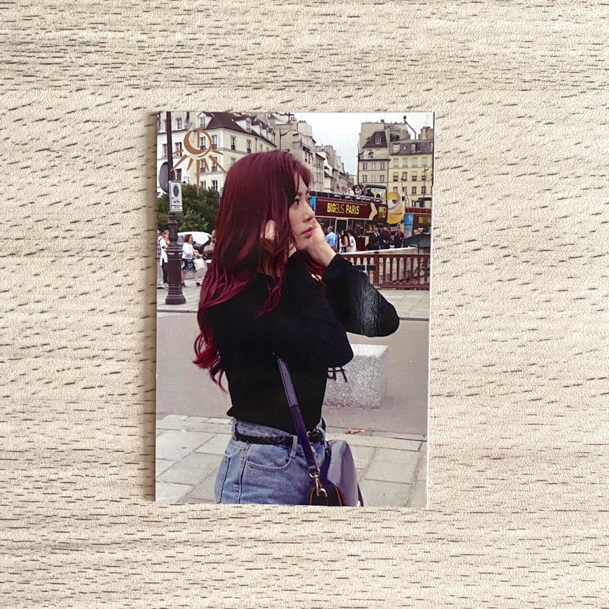 DREAMCATCHER Jiu photo card set of 3 1st CONCERT FLY HIGH in