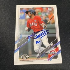 Brandon Howlett Signed Auto 2021 Topps Pro Debut #PD-105 Boston Red Sox